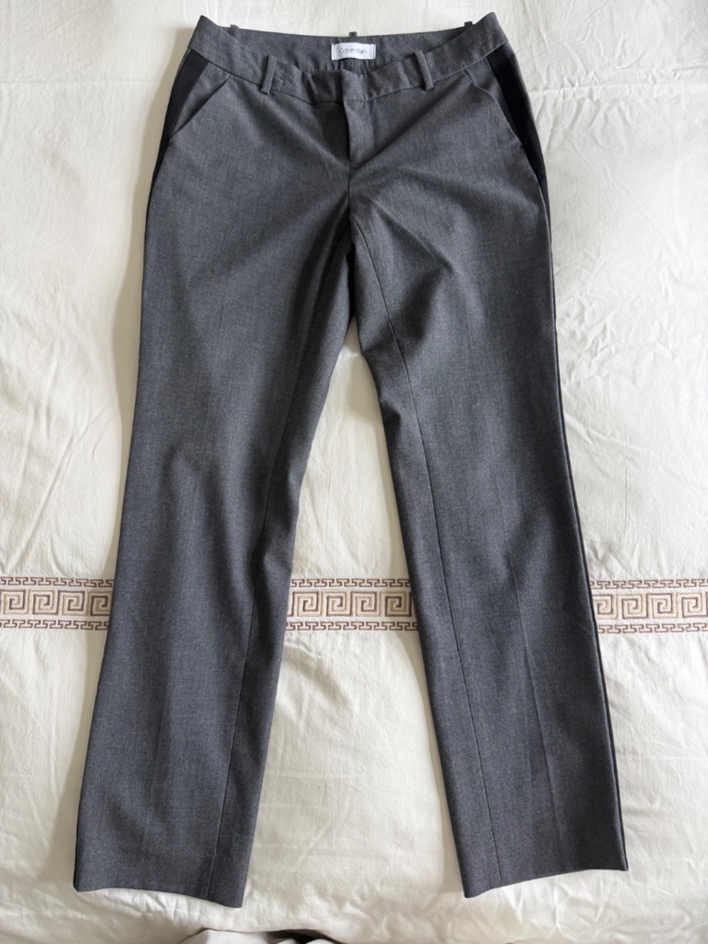 Calvin Klein Women's Grey Trousers